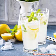 Zitronenlimonade Mit Minze Selber Machen Rezept Ohne Zucker Low Carb