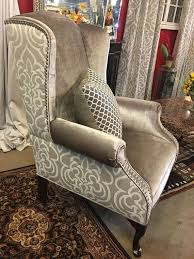 Don't be afraid to undo a mistake over and over until you get it right. Pair Of Custom Upholstered Wing Back Chairs Available Now These Chairs Have Wing Chair Upholstery Chair Fabric Furniture