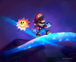 Paper Mario Star Haven Fan Art Sean Hicks Mario Art Fan Art Paper Mario
