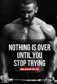 Picture Quotes Never Stop Trying Lazar Angelov Quotes Bodybuilding News Tips H Fitness Motivation Quotes Fitness Quotes Fitness Motivation Pictures