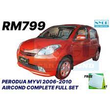 Kebiasaannya model myvi lama yang keluar sebelum tahun 2011 mengalami simptom minyak compressor hitam dan menjahanamkan keseluruhan sistem aircond. Combo Full Set Myvi 2006 2010 Viva Air Cond Complete Full Set Sekali Hose Compressor Coil Condenser Valve Drier Shopee Malaysia