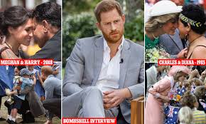 The couple's 2018 tour of australia and new zealand was their first official trip together. Harry And Meghan Australian Tour Blamed For Royal Rift In Oprah Interview Daily Mail Online