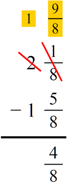 Add+subtracting fractions and mixed numbers. Subtract Mixed Numbers With Like Fractional Parts