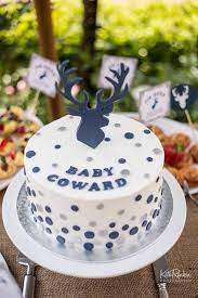 Oh Deer Baby Shower Cake Deer Baby Shower Cake Deer Baby Showers Baby Shower Cakes