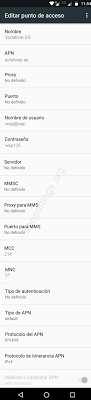 Apn De Vodafone Espana 4g Para Android 2021 Configuracion De Apn 4g