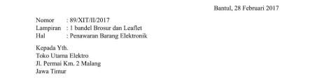 Contoh surat penawaran barang elektronik dengan seiringnya perkembangan zaman yang telah banyak pegguna techno yang super canggih, pengguna barang. 11 Contoh Surat Penawaran Barang Jasa Kerjasama Pesanan
