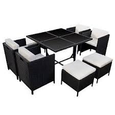 salon de jardin resine tressee encastrable noir 8 personnes en 2021 salon de jardin encastrable salon de jardin salon de jardin resine
