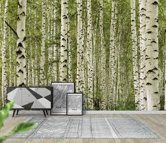 Black And White Birch Tree Wallpaper Birch Trees Wallpaper Birch Tree Wallpaper Tree Wall Murals Tree Wallpaper