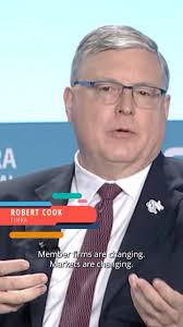 FINRA CEO Robert Cook highlights the importance of evolving with the  industry at our 2025 Annual Conference., #InvestorProtection #FINRA