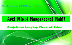 Menurut primbon jawa, mimpi naik kereta api merupakan pertanda tersendiri di masa depan bagi mereka yang mengalaminya. Arti Mimpi Mengendarai Mobil Lengkap Dengan Penjelasannya