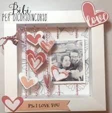 Una Cornice Piena D Amore Per San Valentino Album Foto Fai Da Te Tutorial Mini Album Fai Da Te Regali Fai Da Te Amore