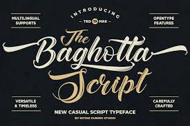 Check out our list of 17 of the best calligraphy fonts. Download The Baghotta Script Font For Free Font Style