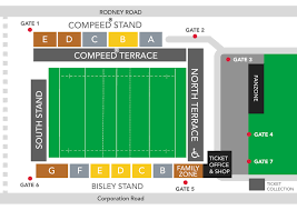 Seating Plan Rodney Parade