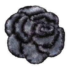 Keep your clothes looking like new with the redecker natural lint brush with oiled beechwood. Homara Hochflorteppich Rose 3d Anthrazit 80x80 Cm Online Bei Roller Kaufen