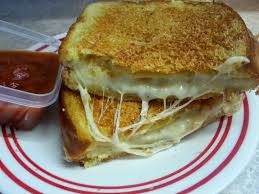 Parmesan Crusted Grilled Mozzarella Sandwich Sandwich Maker Recipes Homemade Recipes Recipes