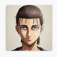Mirroring my own experience in music school, this project will be an attempt at processing my life experiences and sharing some of my worldview, thru the eyes of our beloved aot dream team. Long Hair Eren Metal Prints Redbubble