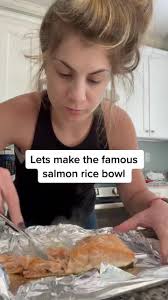 Salmon Rice Bowl Must Be Cindy
