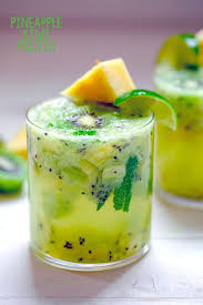 Pineapple Kiwi Mojito Recipe Passion Fruit Mojito Mojito Fruit Mojito Recipe
