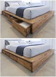 These 9 Beds Offer Plenty Of Storage As Well As Style Living In A Shoebox Platform Bed Designs Minimalist Bed Diy Platform Bed