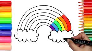 Check out our marker coloring selection for the very best in unique or custom, handmade pieces from our drawing & illustration shops. How To Draw A Rainbow Coloring With Chalkola Chalk Markers Drawing And Coloring Pages For Kids Youtube