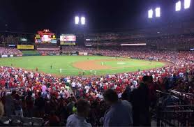 busch stadium section 160 home of st louis cardinals