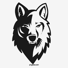 Black Wolf Head Company Corporate Culture Wolf Head Drawing Black Wolf Wolf Artwork