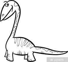 Kies een kleurplaat uit, sla de foto op en print deze uit. Poster Apatosaurus Dinosaurus Kleurplaat Pixers We Leven Om Te Veranderen