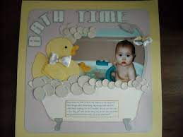 Cut image brother scan and cut baby art bath time yandex disk scrapbooks scrapbook pages decoupage card making. Scrapbook Baby Layouts Borrowed The Bathtub File From Serenity Love To Scrapbook For Scrapbooking Layouts Baby Birthday Scrapbook Baby Scrapbook