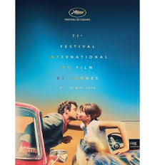 On ne voyait qu'elle ! Affiche Festival De Cannes 2018 Vente En Ligne