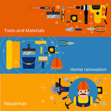 Orders will be fulfilled by our own warehouse or a 3rd party supplier at our discretion. Reparaturen Und Renovierungsfahnen Fur Zu Hause 461606 Vektor Kunst Bei Vecteezy
