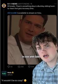 #stitch with @matthew #greenscreen #911 #911onabc #911tvshow #buddie  #evanbuckley #eddiediaz