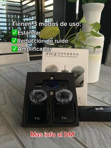 Eres creador de contenido? 🚀 El Micrófono Inalámbrico F11-3N1 es tu mejor  aliado: ✔️ Audio nítido ✔️ Fácil de usar ✔️ Portátil 👉 Solo por $14.99 +  ITBMS