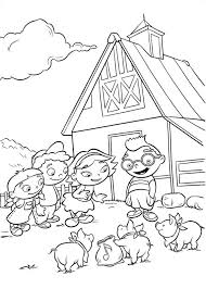 Free printable little einsteins coloring pages. Little Einsteins With Pigs Coloring Page Free Printable Coloring Pages For Kids
