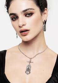 Gargoyle Gothic Pendant Necklace