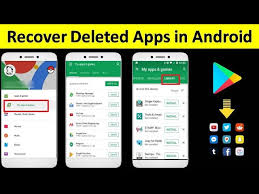 The ones you how about those countless photo and weather apps you just had to have when they were first released or 1) go into the app store app and tap on your photo representing your account, then tap purchased. How To Recover Deleted Apps In Android 2019 Youtube