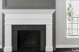 Check spelling or type a new query. Transitional Gray And White Fireplace Surround In Willow Springs Illinois Wheatland Custom Cabinetry Woodwork