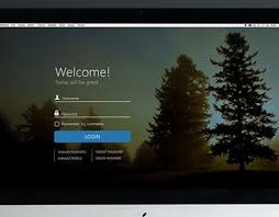 Check Out New Work On My Behance Portfolio Login Landing Page Http On Be Net 1onhhqx Login Design Login Page Design Web App Design