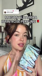 Replying to @Steph 🌺 infini rose maison alhambra perfume #perfume  #fragrancetiktok #fragrance #maisonalhambra #maisonalhambrafragrance  #infinirose #roseperfume