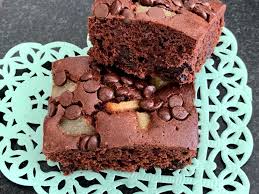 Der Beste Schoko Brownie Der Welt Schoko Birnenkuchen Brownies Ohne Backen Schoko