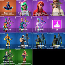 Our post will detail all fortnite skins; Fortnite Summer Skins Pack Tiktok Emote Summer Splash And More 13 30 Leaked Items Gaming Entertainment Express Co Uk