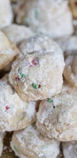 Christmas Snowball Cookies Crazy For Crust Recipe Recipes Snowball Cookies Christmas Food