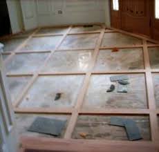 Today, floor tiles are placed in every room of the house, walls included. Tile And Wood Floor Combination