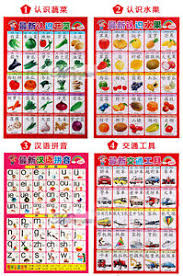 Details About Baby Child Education Preschool Chinese Learning Wall Chart Poster 10pcs Chi Eng
