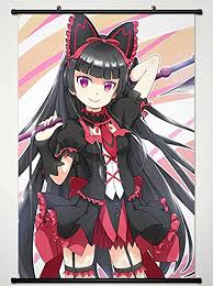 Amazon.com: Gate Thus the JSDF Fought There Wall Scroll Poster Fabric  Painting for Anime Rory Mercury L: Posters & Prints