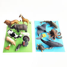Animal Figurine Sensory Small World Bookish And Game Play Ideas Animal Figurines Toddler Play Animals
