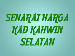 Jalan kebudayaan 20, taman universiti, 81300 skudai, johor, malaysia. Kad Kahwin Selatan Utama