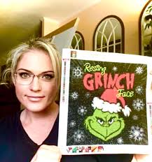 Diamond painting Boo's Halloween project