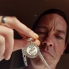 Buy Large 925 Sterling Silver Dollar Sign Pendant, Hip Hop Jewelry New Job  Gift Money Jewelry Mens Pendant, Good Luck Gifts for His Birthday Online in  India