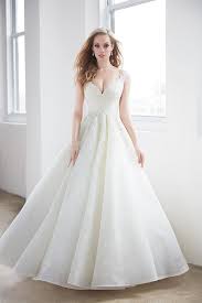 V Neck Ball Gown Wedding Dress With Cap Sleeves And Pearl Beading Madison James Style Mj Ball Gown Wedding Dress Ball Gowns Wedding Wedding Dresses Lace