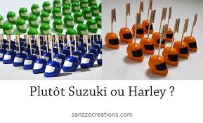 Marque Places Porte Noms Moto Casque Decoration Anniversaire Anniversaire Moto Marque Places